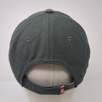 Nike Legacy91 Strapback Hat Gray One Size Adjustable Swoosh Embroidered