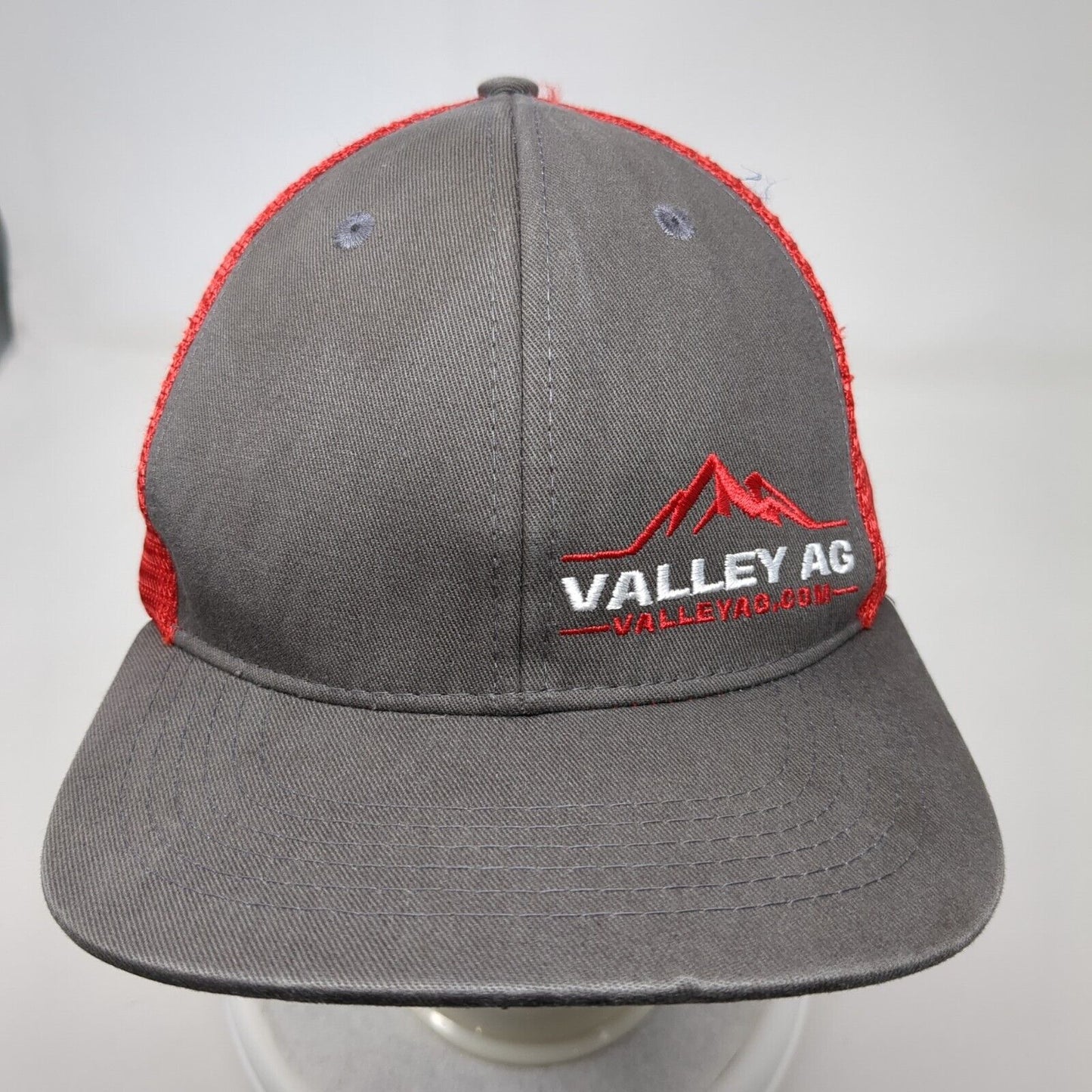 Valley AG Snapback Mesh Back Trucker Hat Multi One Size Embroidered