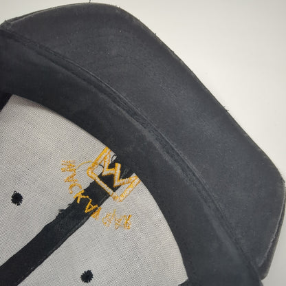 Mackay Bar Snapback Hat Black One Size River Of No Return Cameo Outdoor