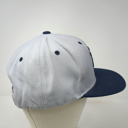New York Yankees MLB American Needle Snapback Gray Blue Hat One Size Green Brim