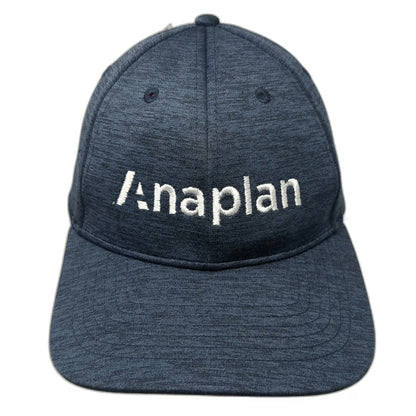 Sportsman Anaplan Baseball Cap Blue One Size Heathered Polyester Slideback Hat