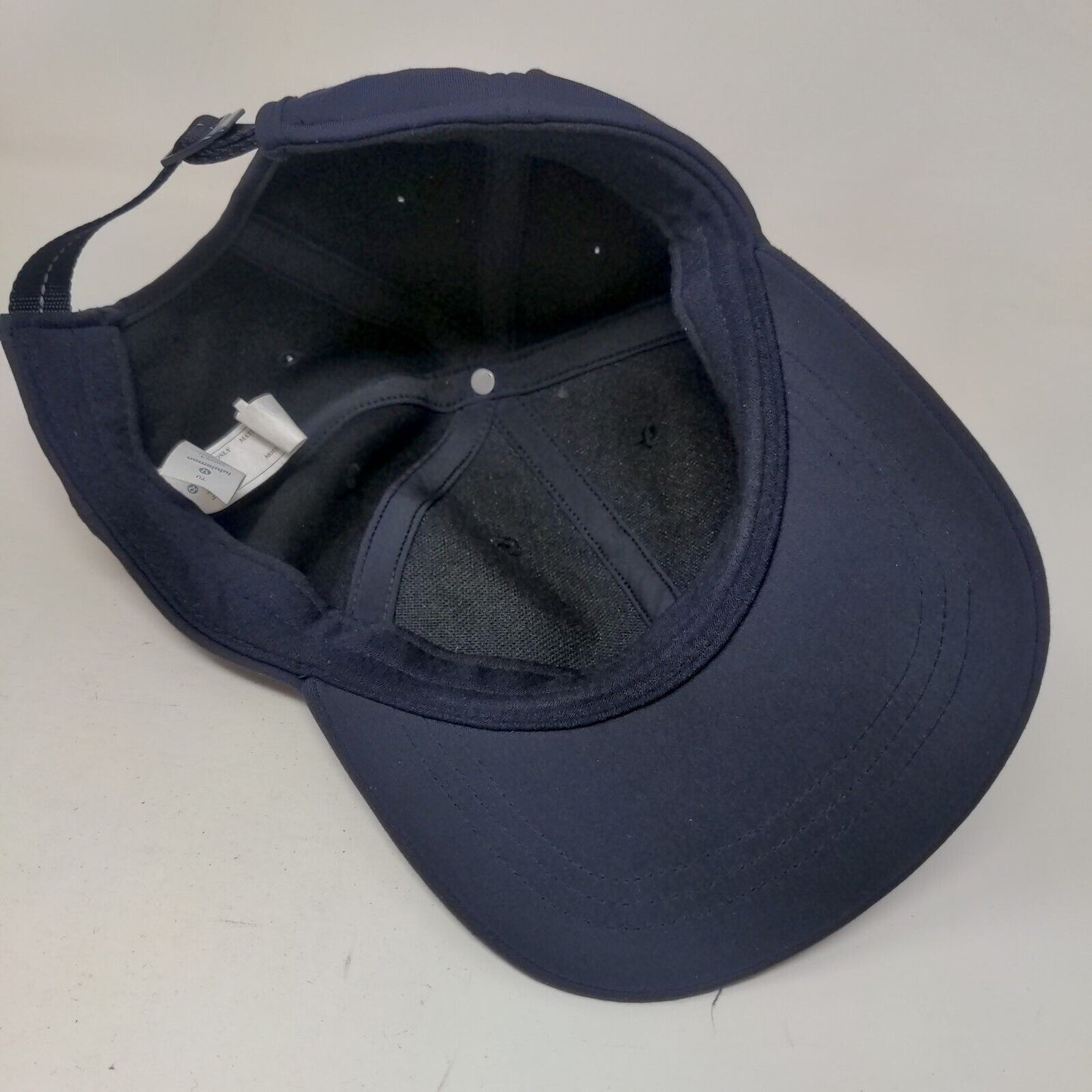Lululemon Slideback Hat Blue One Size Adjustable 6 Panel Solid Blank