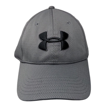 Under Armour Fitted Golf Hat Gray Large/XL Embroidered Logo Vent Holes