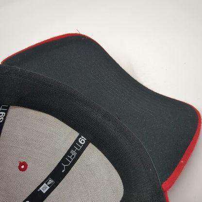 New Era San Diego State Aztecs NCAA Cap Red XL 39THIRTY Stretch Fit Spear Hat