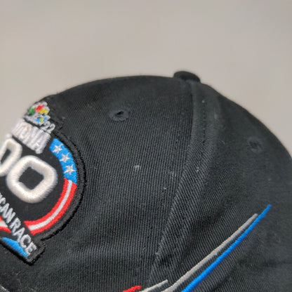 NASCAR Men's Strapback Hat Black Datytona 500 2022 Embroidered Logo