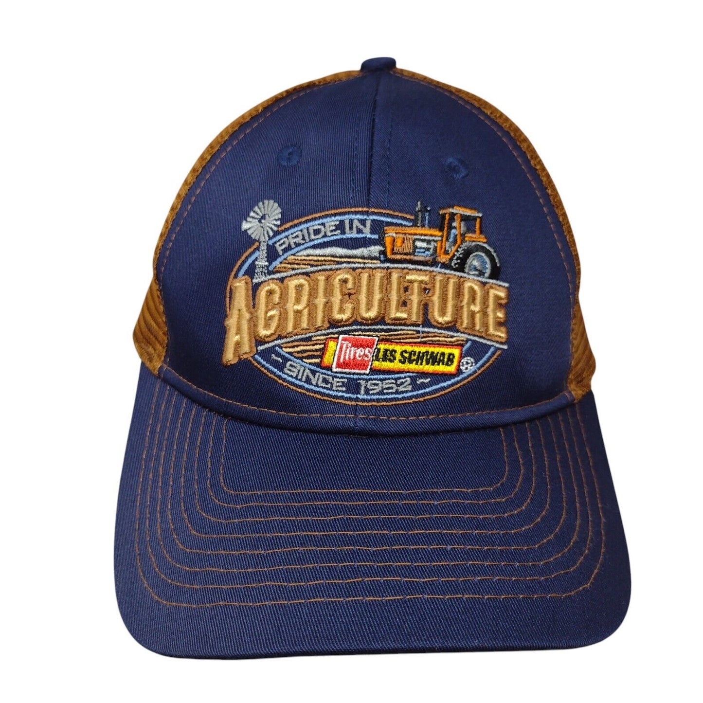 Pride In Agriculture Since 1952 Snapback Trucker Hat Multi OS Mesh Back Hiphic