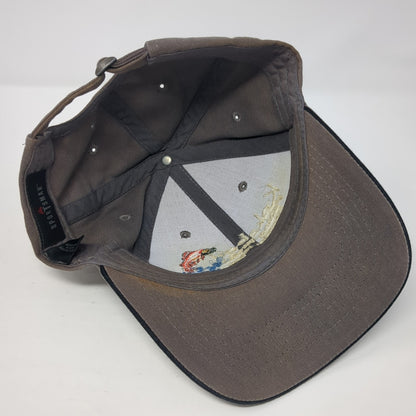 Kokabow Fishing Tackle Meridian Idaho Baseball Cap Gray OS Adjustable Sportsman
