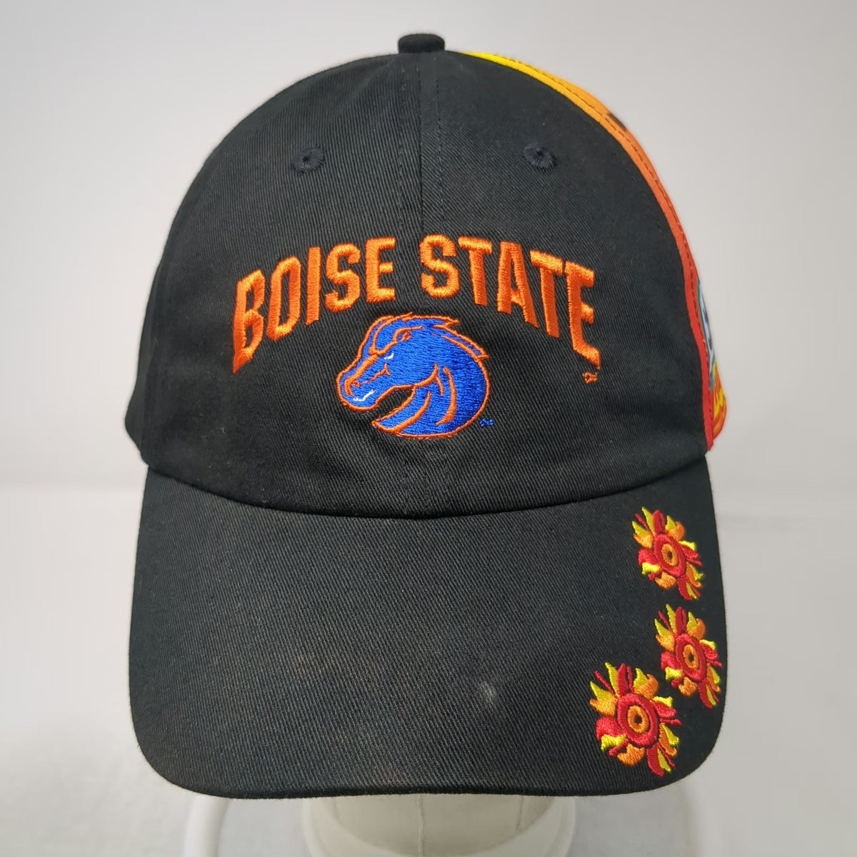 Boise State Broncos NCAA Black Hat One Size Tostitos Fiesta Bowl Embroidered