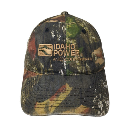Idaho Power An IDACORP Company Strapback Hat Camo OS Mossy Oak Port Authority