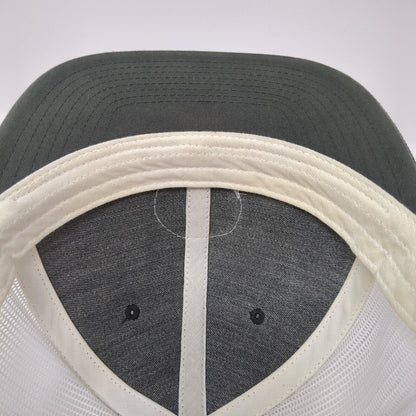 Crossfit Wild Wood Snapback Trucker Hat Gray OS Adjustable Mesh Back Richardson