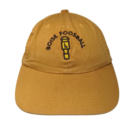 Boise Foosball Slideback Hat Orangeish-Tan OSFA 6 Panel Port Authority