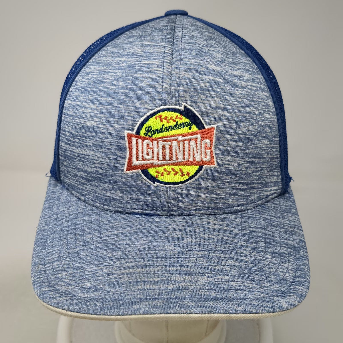 Pacific Headwear Baseball Cap Blue OS Londonderry Lightning Softball Snapback