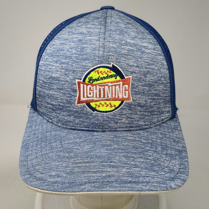 Pacific Headwear Baseball Cap Blue OS Londonderry Lightning Softball Snapback