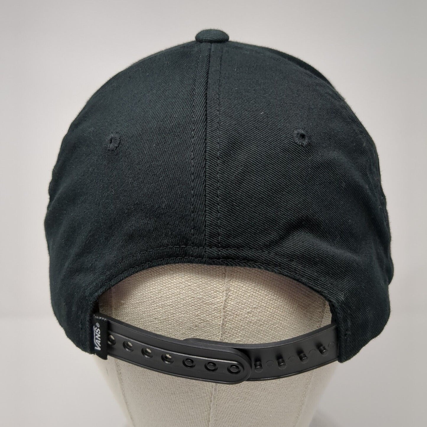 VANS Off The Wall Est. Since Sixty-Six Snapback Hat Black One Size 110 Flexfit