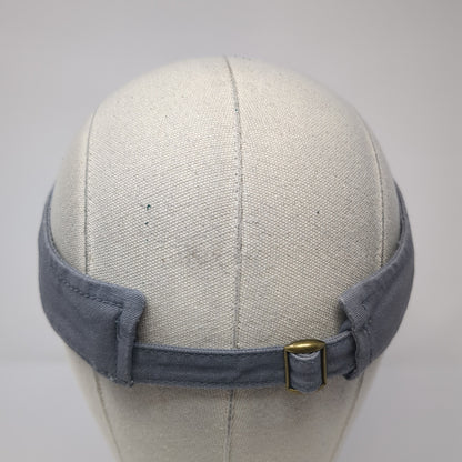 Unbranded Slideback Visor Hat Gray One Size Adjustable Blank Solid
