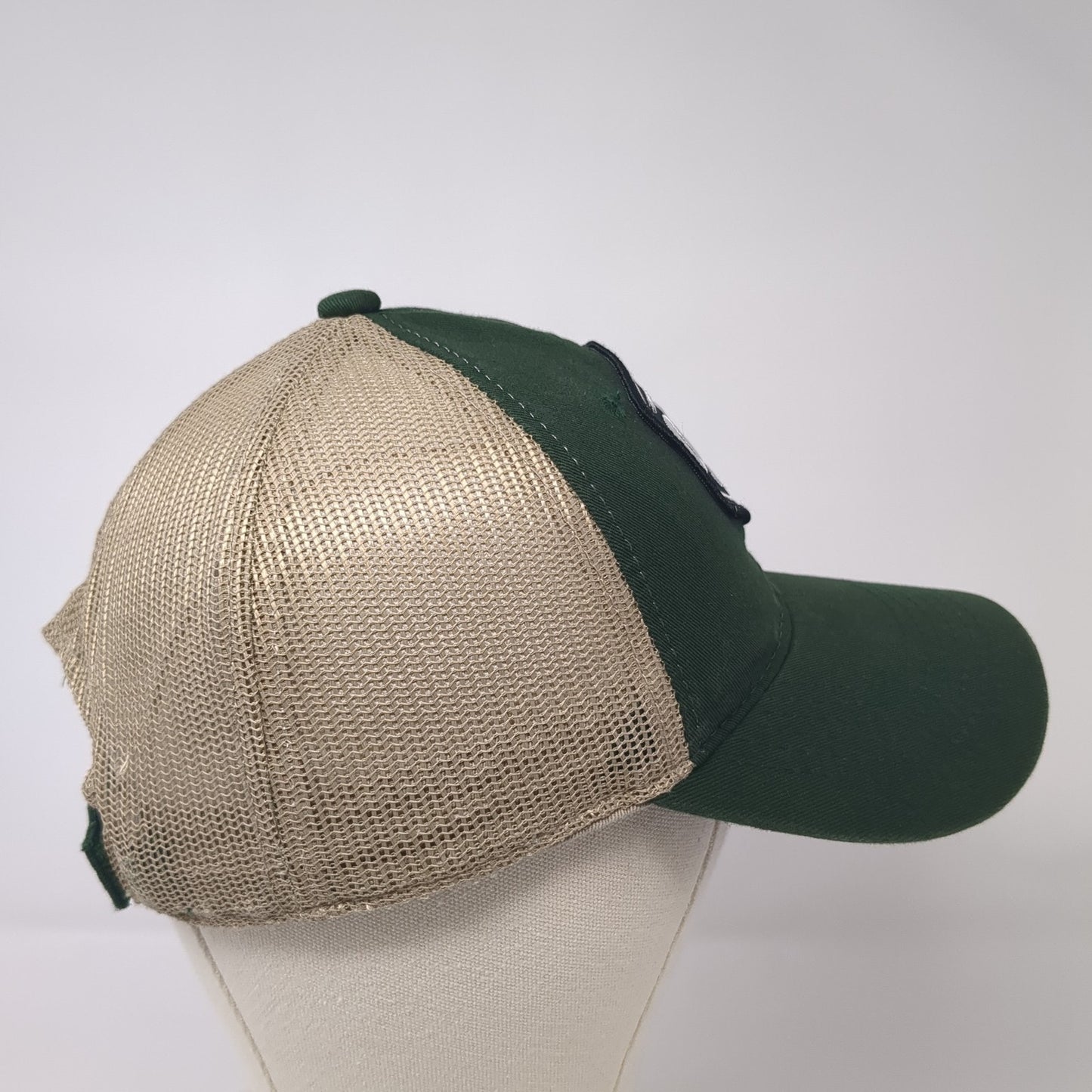 OHB Oak Highlands Brewery Strapback Trucker Hat Green One Size Mesh Back