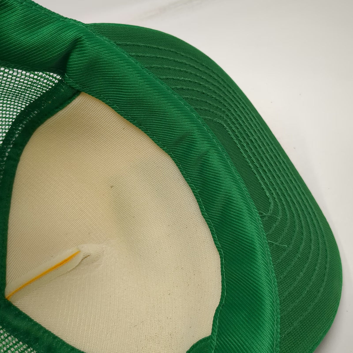 Thunderbird Sportswear Miracle-Gro Green Yellow Trucker Hat Snapback Vintage