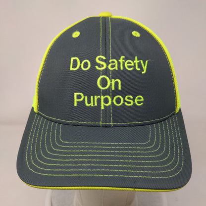 Do Safety On Purpose Fitted Trucker Hat Multicolor S/M Pro Model Pacific