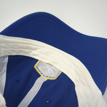 PT Solutions Snapback Trucker Hat Blue Large Mesh Back Richardson