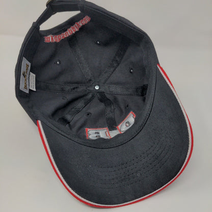 D&B Supply Slideback Hat Black OSFA Embroidered 6 Panel Buck's Bags