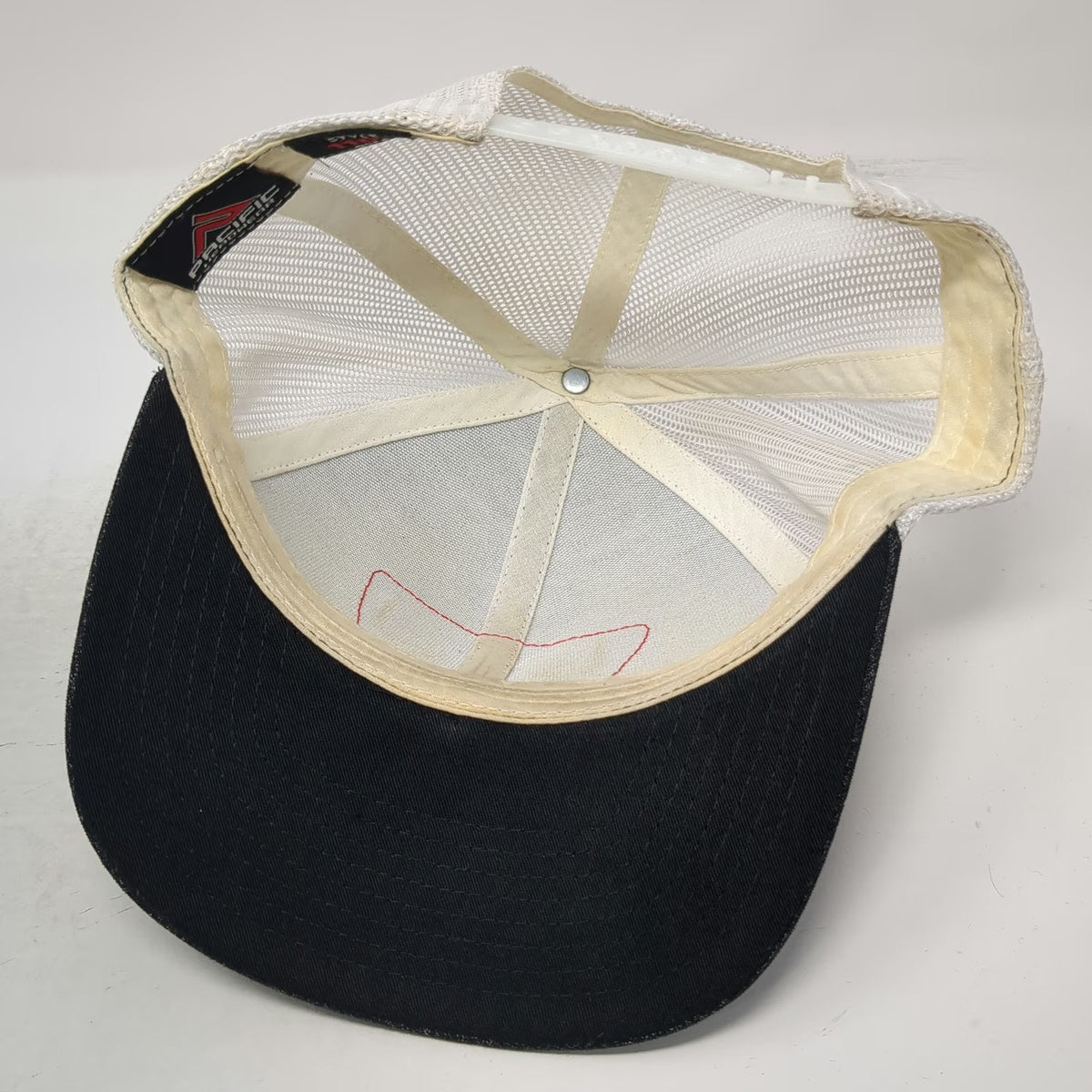 Pacific Headwear Trucker Hat Black One Size Yee Yee Farm & Ranch Mesh Snapback