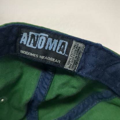 ANOMA Baseball Cap Green Blue White One Size Ireland Shamrock Strapback Hat