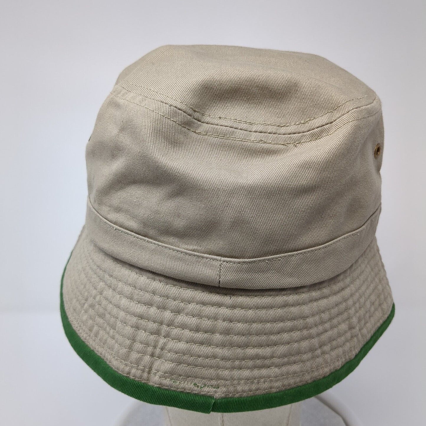 Missouri Botanical Garden Bucket Hat Tan One Size Embroidered Hit Wear