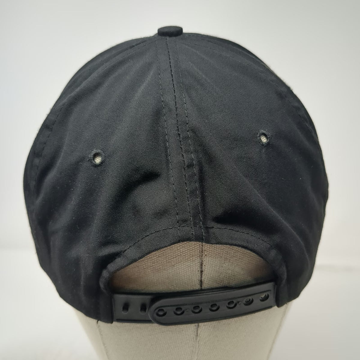 Cameo 5 Panel Hat Black One Size Rope Snapback Mining Industrial Sales Logo