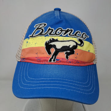 Ford Bronco Snapback Mesh Back Trucker Hat Multi One Size Colorblock