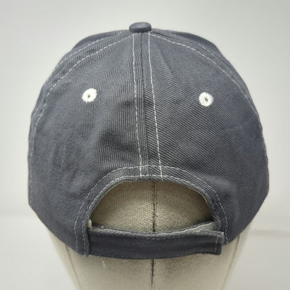 American Red Cross Baseball Cap Gray One Size Embroidered Logo Strapback Hat