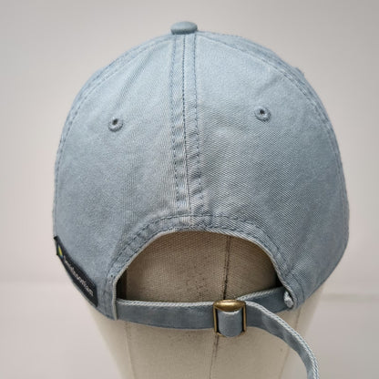 Smithsonian Baseball Cap Blue One Size Plant More Flowers Yellow Slideback Hat