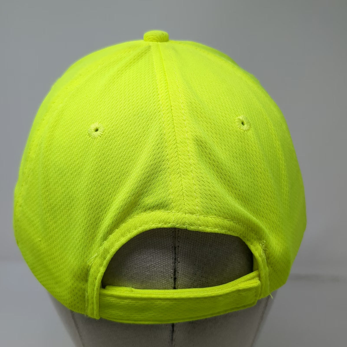 Sport-Tek Baseball Cap Green One Size EideBailly Neon Polyester Strapback Hat
