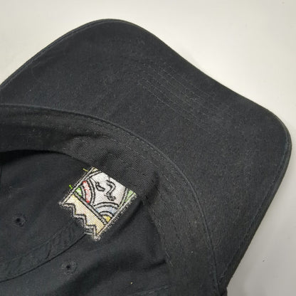 Queensboro Baseball Cap Black One Size Trust The Queen Logo Slideback Hat