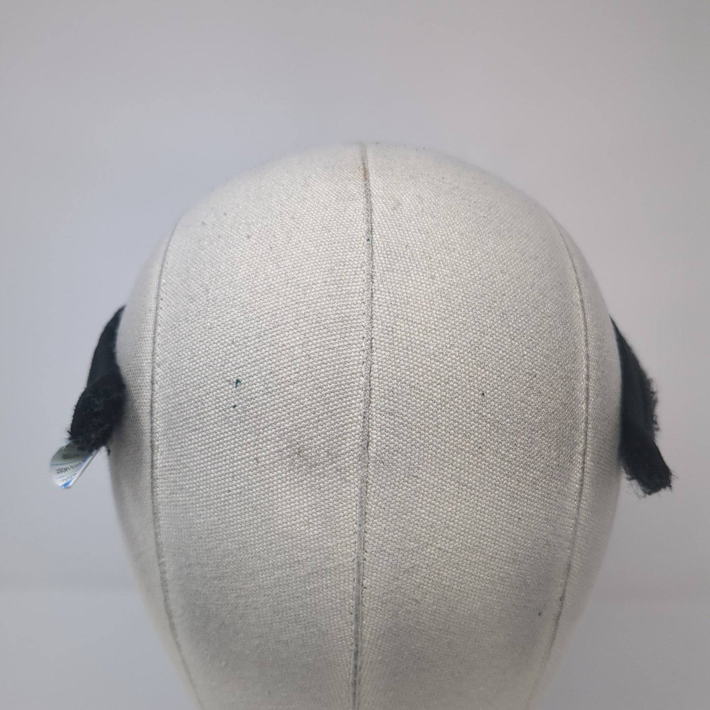 Paris Sun Visor Hat Black One Size Adjustable Clip-On Lightweight Blank