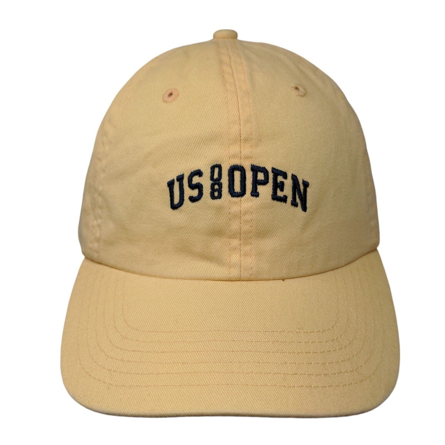 US Open Mass Mutual Slideback Hat Yellowish-Tan OSFA Adjustable Embroidered