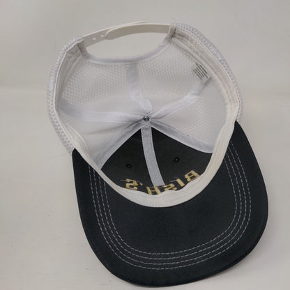 Bish's RV Snapback Mesh Back Hat Black One Size Adjustable Embroidered