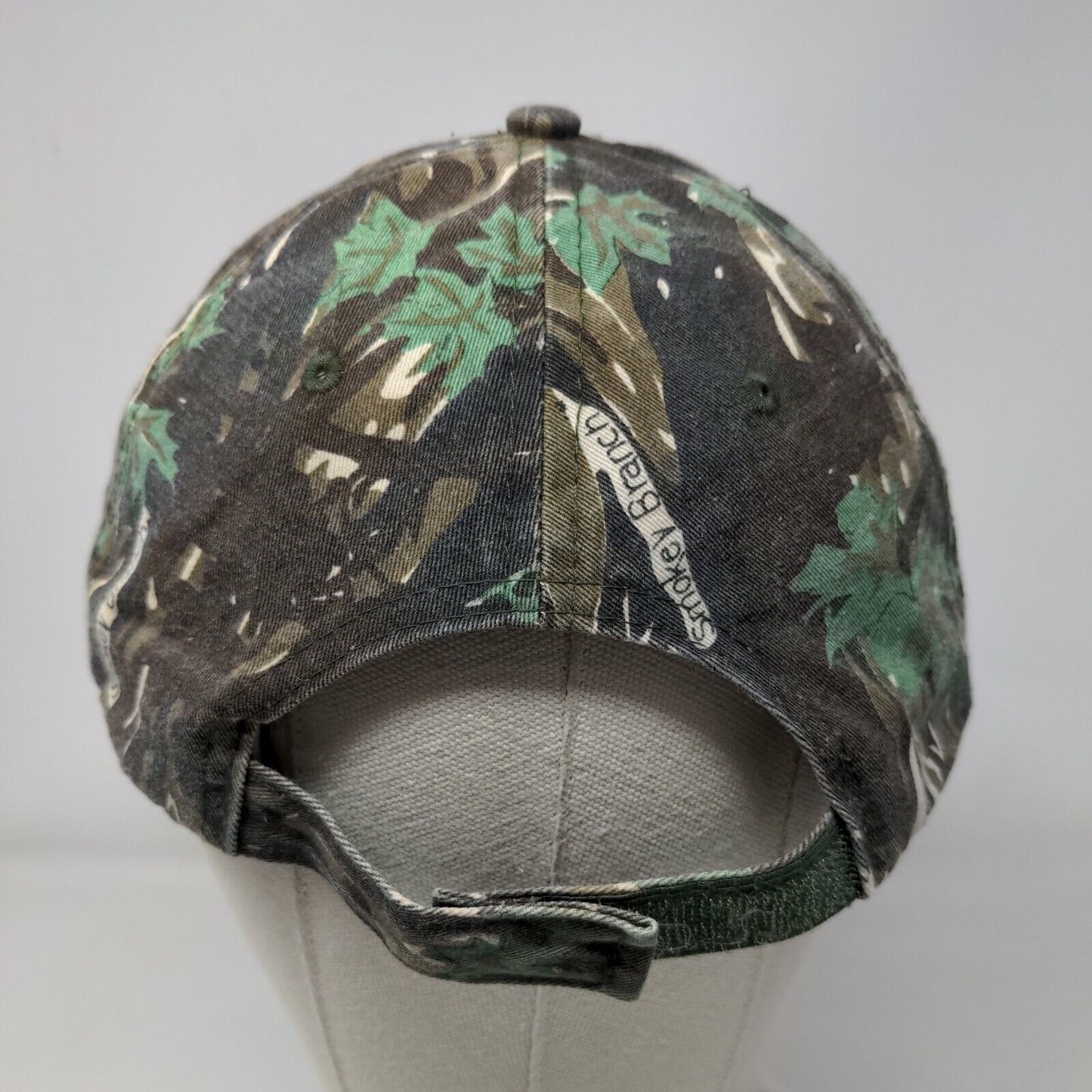 B&B Pump Sales & Service Strapback Hat Camo OSFA Smokey Branch Hit Wear