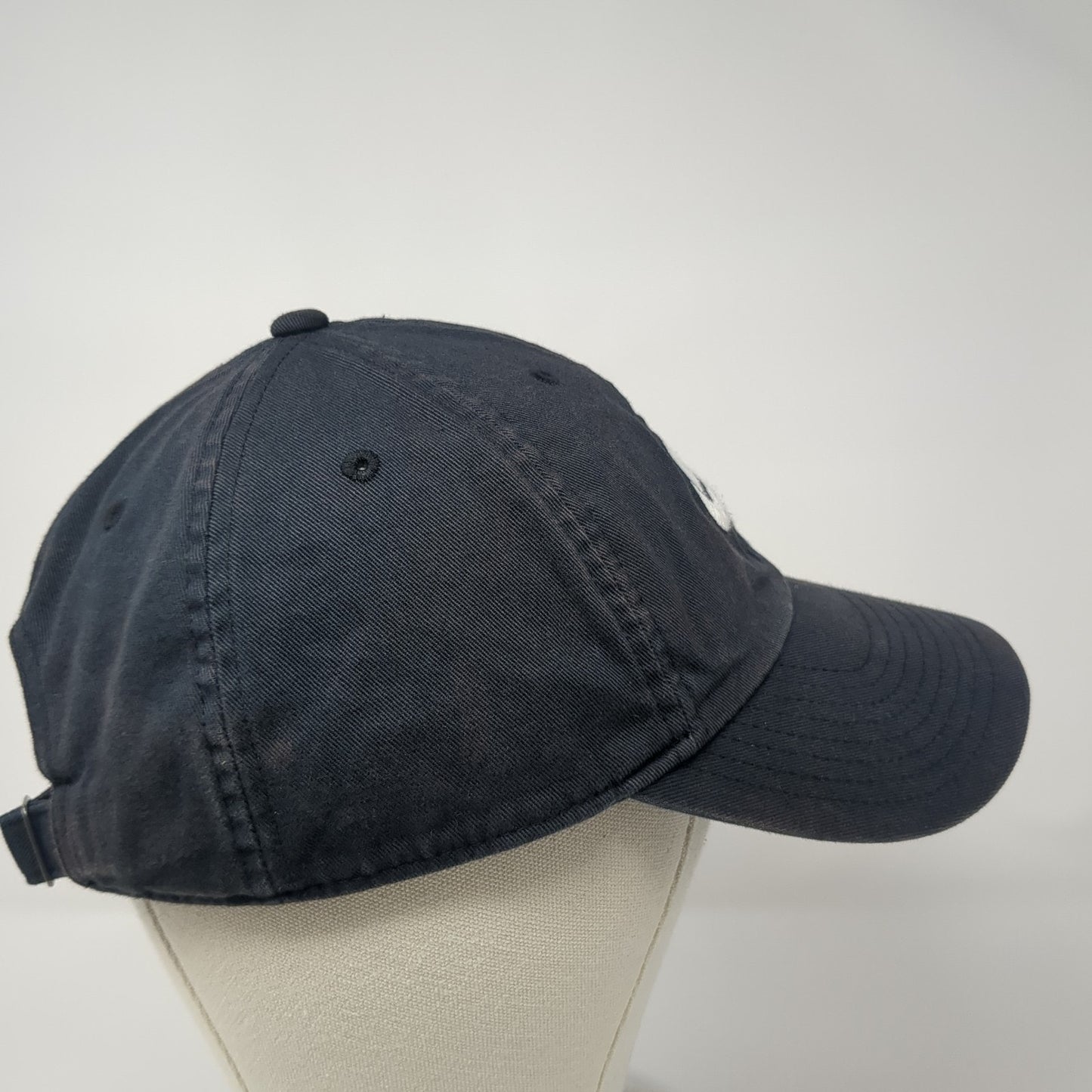 Nike Swoosh Slideback Hat Blue One Size Spell Out Embroidered Outdoor