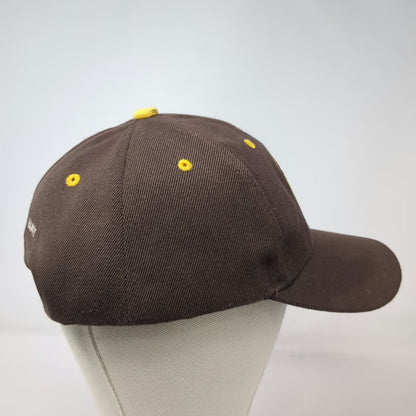 San Diego Padres MLB Snapback Hat Brown Yellow One Size Opening Day Sycuan Stars