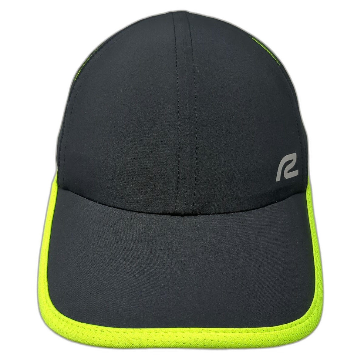 Road Runner Sports Baseball Cap Black One Size Mesh Running Performance Hat