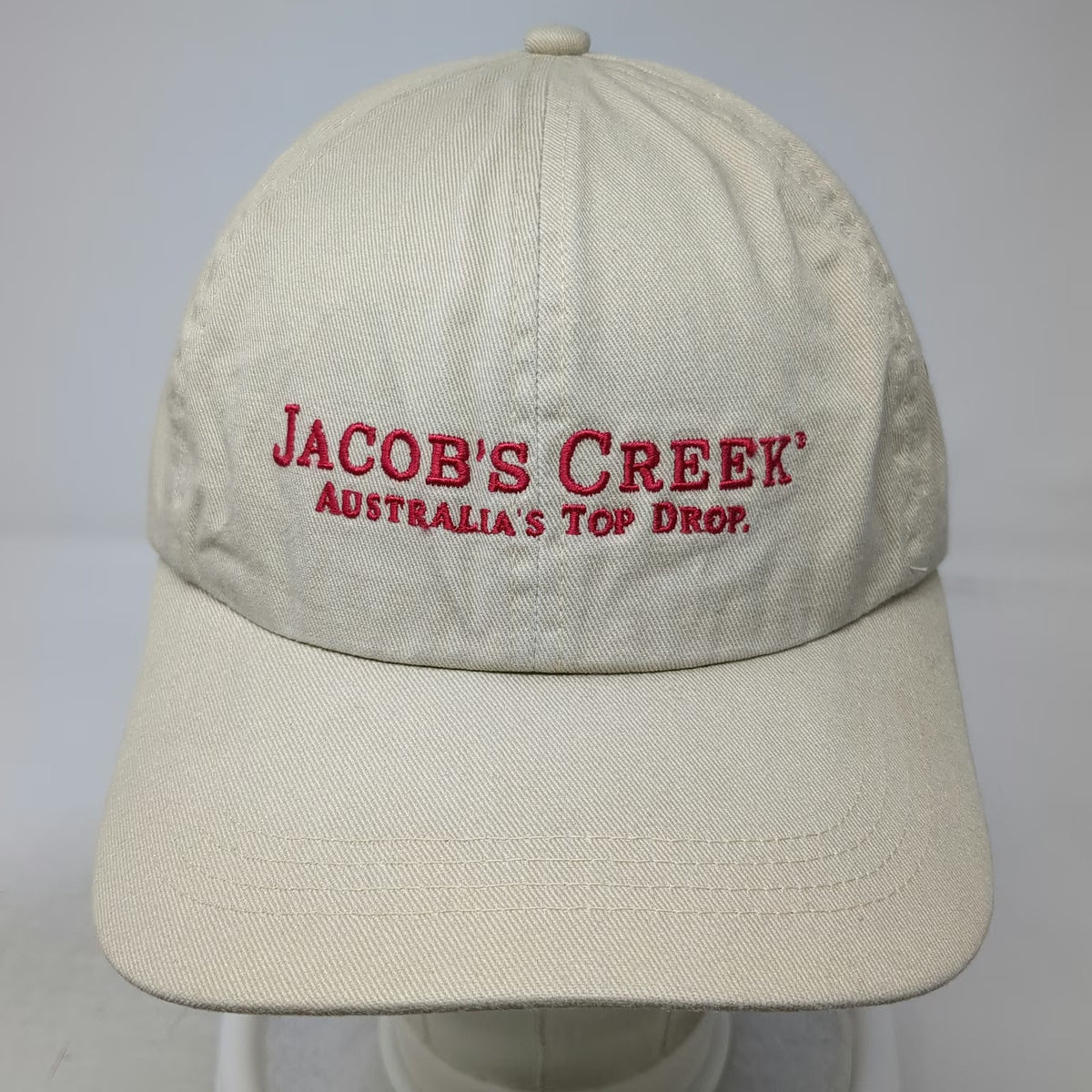 Big Accessories Baseball Cap Beige One Size Jacob's Creek Slideback Cotton Hat