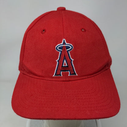 Los Angeles Angels MLB Strapback Hat Redd OSFM Embroidered Logo