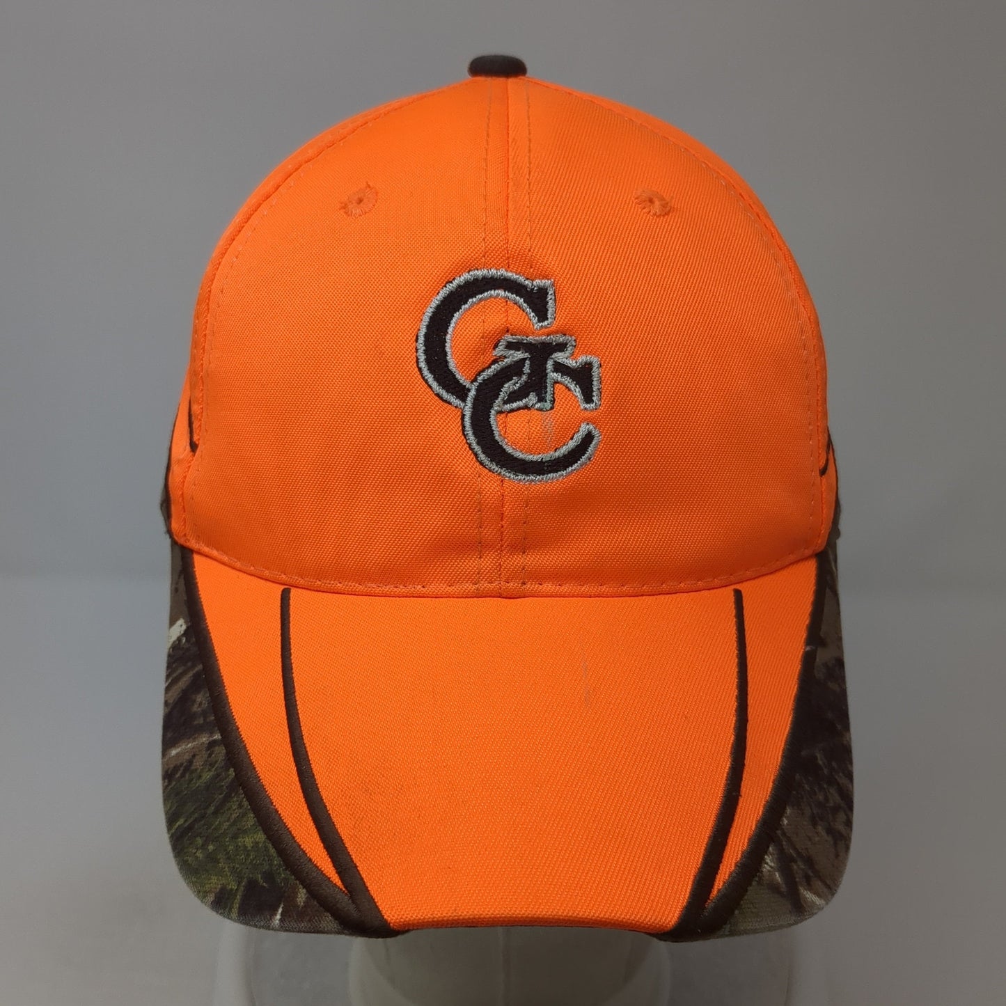GC Logo Strapback Hat Multicolor One Size Embroidered Outdoor Cap