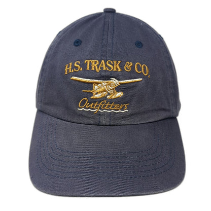 H.S. Trask & Co Baseball Cap Blue One Size Floatplane Bison Footwear Cotton Hat