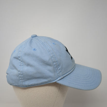Adidas Trefoil Slideback Hat Blue One Size Embroidered Logo 6 Panel