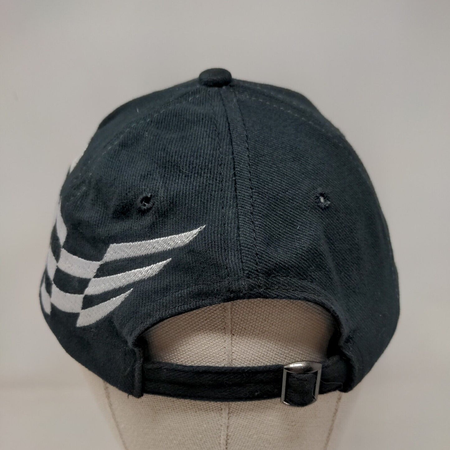 Castool Tooling Systems Checkered Flag Slideback Hat Black OSFA Embroidered