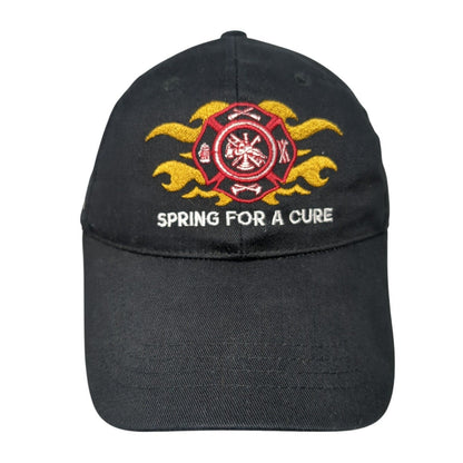 Spring For A Cure Strapback Hat Black One Size Adjustable Embroidered