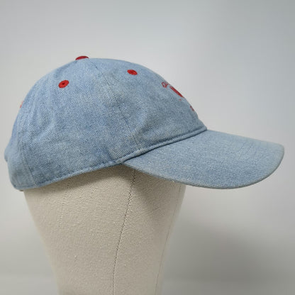 Fraser Sterling Baseball Cap Blue One Size Pickleball Club Denim Strapback Hat