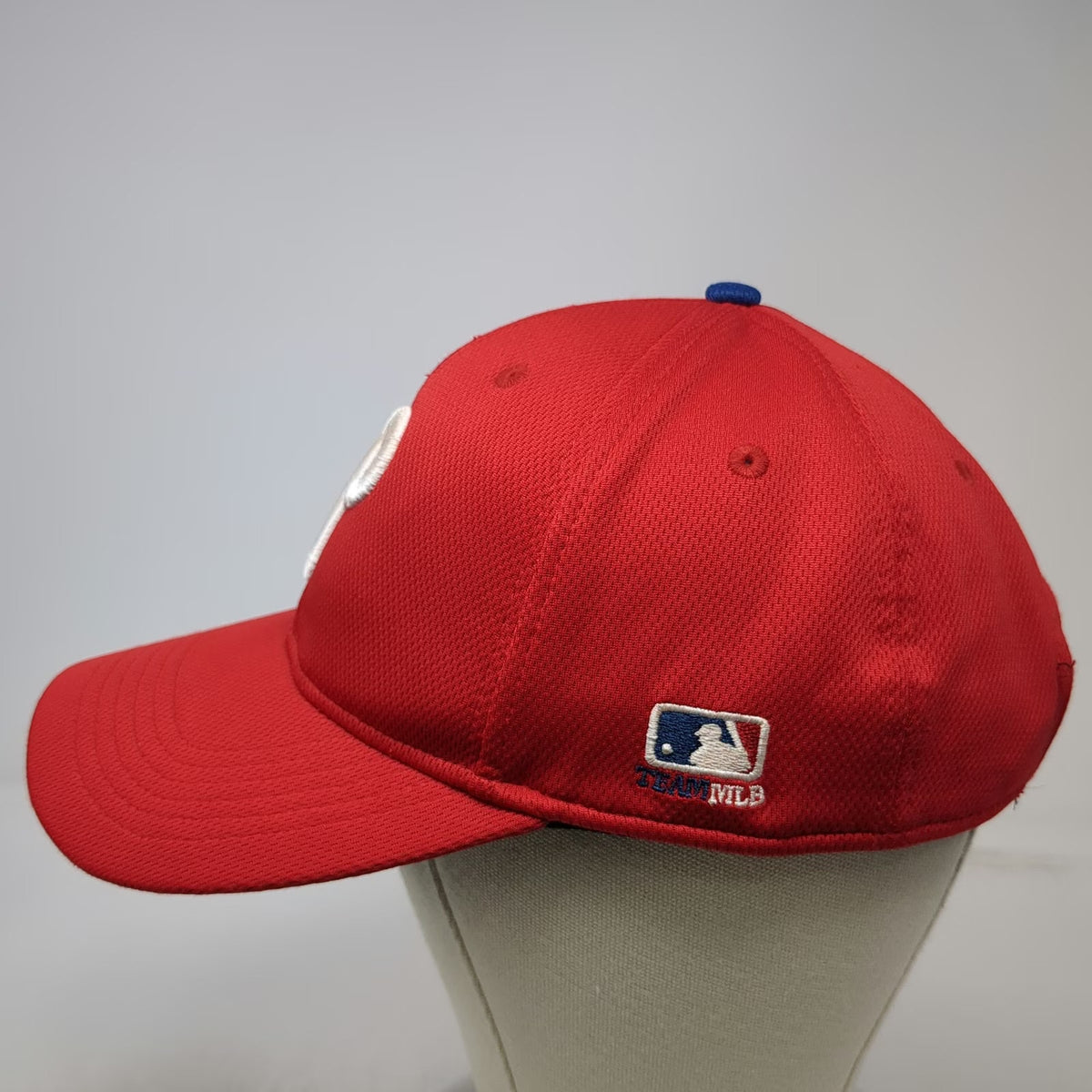 Philadelphia Phillies MLB OC Sports Baseball Cap Red OSFM Strapback P Logo Hat