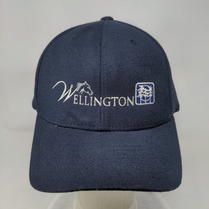 Wellington Operations Strapback Hat Blue Adult 6 Panel Pacific Headwear